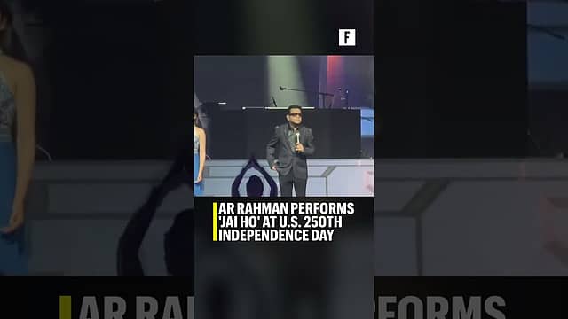 AR Rahman performs 'Jai Ho' at U.S. 250th Independence Day