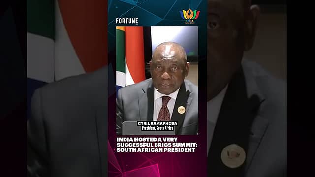 India hosted a very successful BRICS Summit: South African President