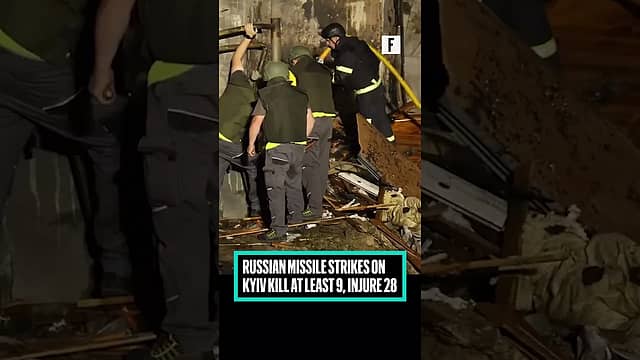 Russian missile strikes on Kyiv kill at least 9, injure 28