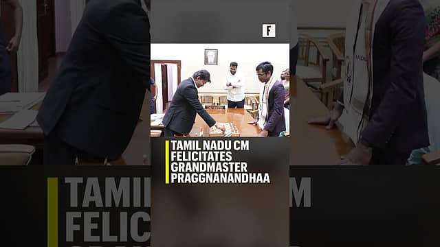 Tamil Nadu CM felicitates Grandmaster Praggnanandhaa