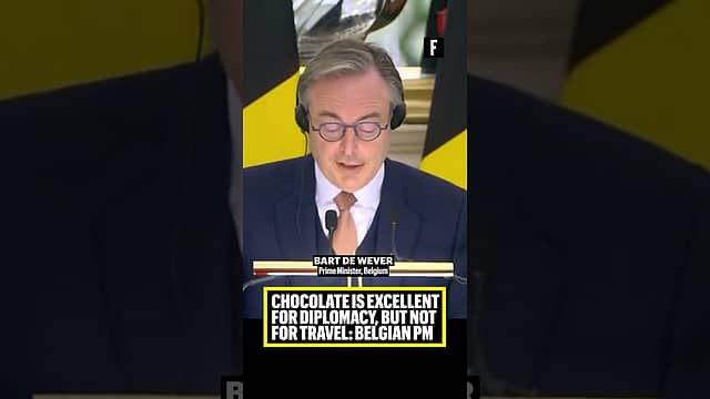 Chocolate is excellent for diplomacy, but not for travel: Belgian PM