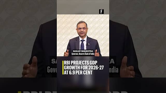 RBI projects GDP growth for 2026-27 at 6.9 per cent
