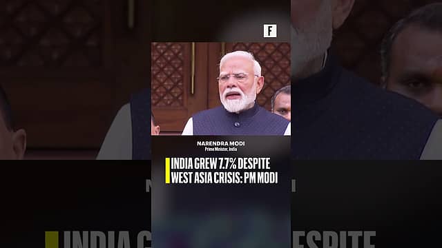 India grew 7.7% despite West Asia crisis: PM Modi