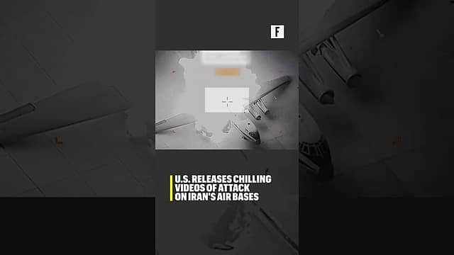 U.S. releases chilling videos of attack on Iran's air bases