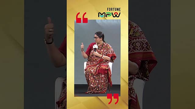 Redefining Female Financial Agency: Smriti Irani | #MPW2026