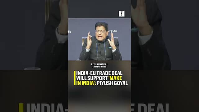 India-EU trade deal will support 'Make In India': Piyush Goyal