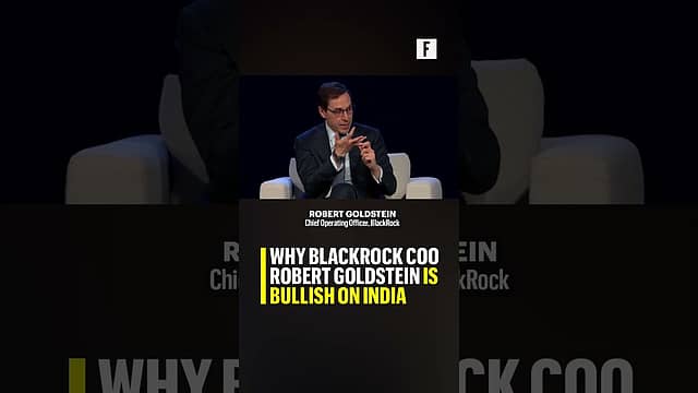 Why BlackRock COO Robert Goldstein is bullish on India