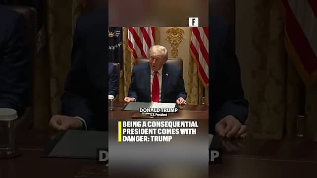 Being a consequential President comes with danger: Trump