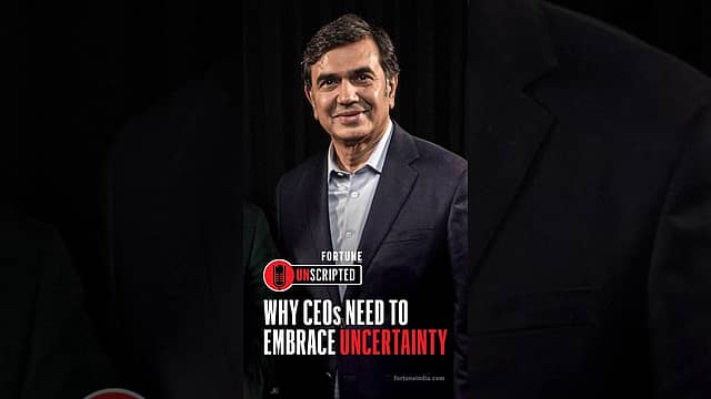 Why do CEOs need to embrace uncertainty? Mahindra's Rajesh Jejurikar explains