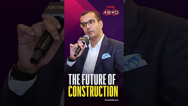 Madhav Singhania on the future of construction #FortuneIndia40U402026
