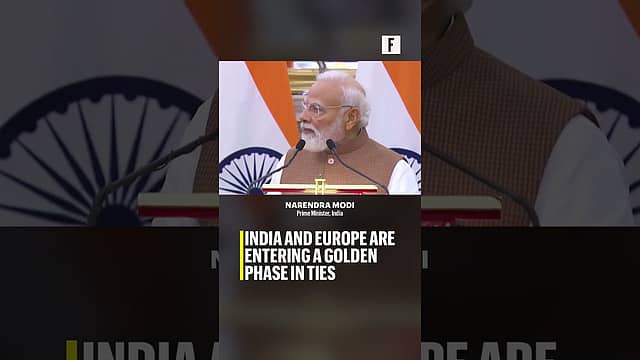 India and Europe are entering a golden phase in ties
