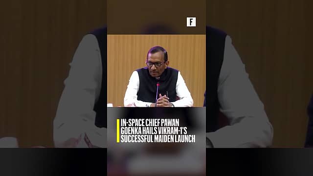 IN-SPACe chief Pawan Goenka hails Vikram-1's successful maiden launch