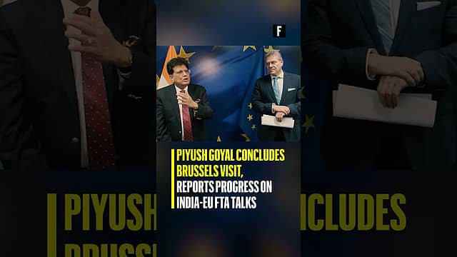Piyush Goyal concludes Brussels visit, reports progress on India-EU FTA talks