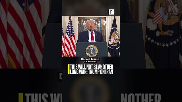 This will not be another long war: Trump on Iran