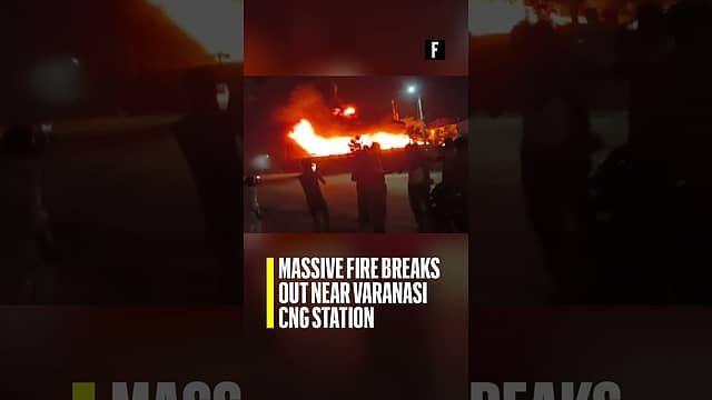 Massive fire breaks out near Varanasi CNG station
