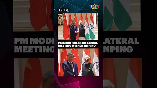 PM Modi holds Bilateral meeting with Xi Jinping
