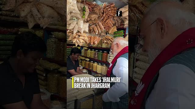 PM Modi takes ‘jhalmuri’ break in Jhargram