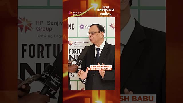 Fortune India Banking Summit | Karur Vysya Bank CEO: Rate Hike Won’t Derail Growth