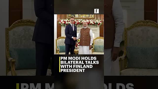 PM Modi Holds Bilateral Talks with Finland President