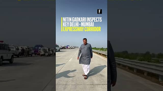 Nitin Gadkari inspects key Delhi-Mumbai expressway corridor