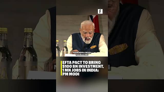EFTA Pact to Bring $100 Bn Investment, 1 Mn Jobs in India: PM Modi