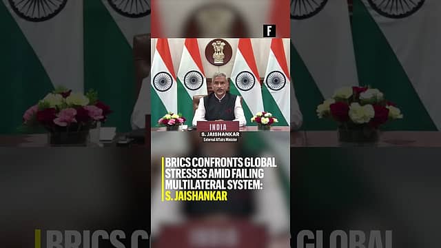 BRICS confronts global stresses amid failing multilateral system: S. Jaishankar
