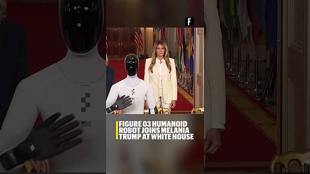 Figure 03 humanoid robot joins Melania Trump at White House