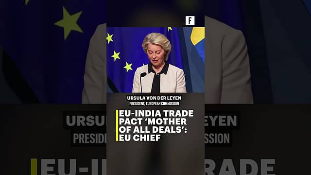 EU-India trade pact ‘Mother of all deals’: EU Chief