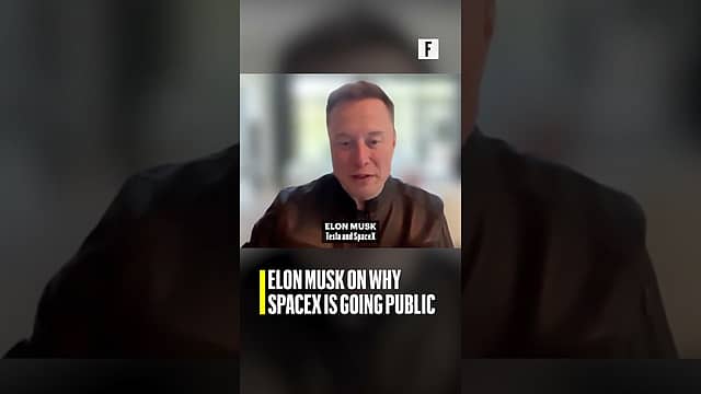 Elon Musk on why SpaceX is going public