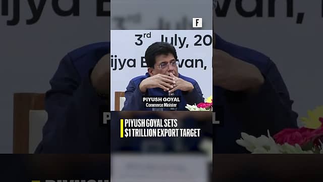 Piyush Goyal sets $1 trillion export target
