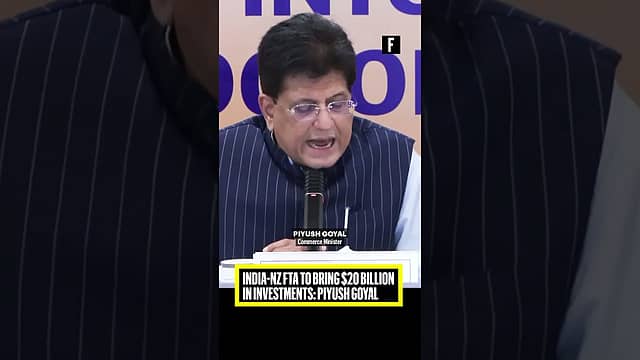 India-NZ FTA to Bring $20 Billion in Investments: Piyush Goyal