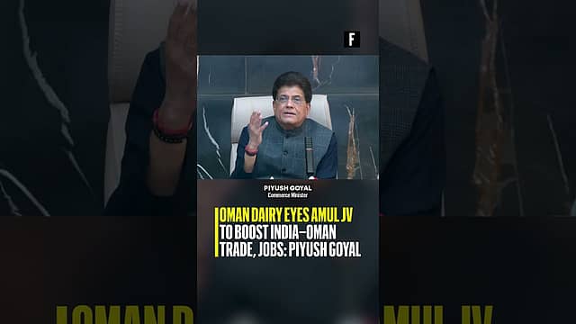 Oman Dairy eyes Amul JV to boost India–Oman trade, jobs: Piyush Goyal