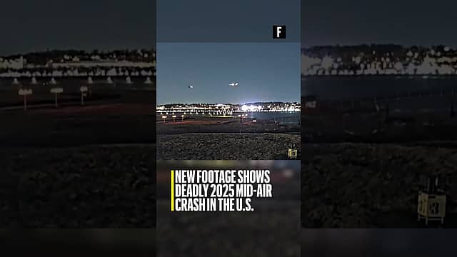 New footage shows deadly 2025 mid-air crash in the U.S.