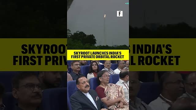 Skyroot launches India's first private orbital rocket