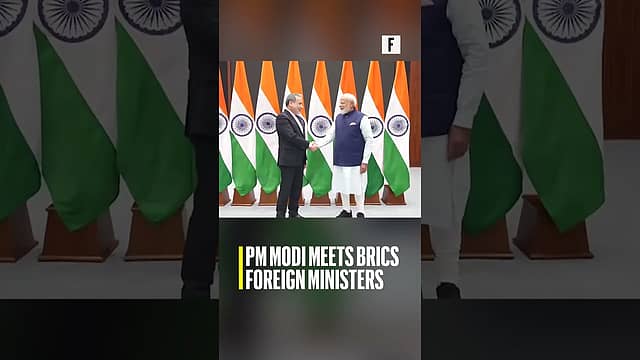 PM Modi meets BRICS Foreign Ministers