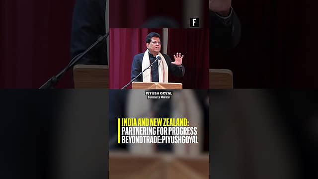 India and New Zealand: partnering for progress beyond trade: Piyush Goyal