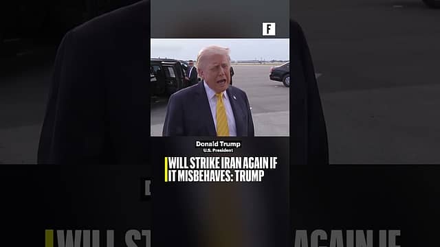 Will strike Iran again if it misbehaves: Trump