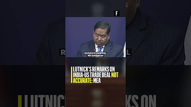 Lutnick's remarks on India-US trade deal not accurate: MEA