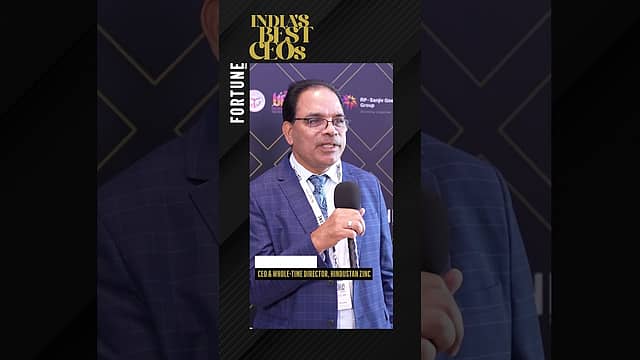 Fortune India Best CEOs 2025 | Arun Misra, CEO & Whole-Time Director, Hindustan Zinc Ltd