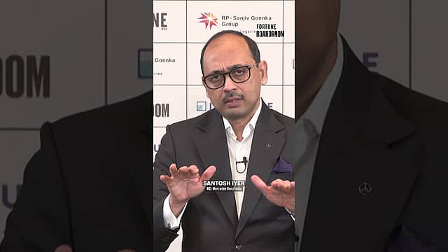 Growth of Luxury Car is Equal To the Growth of Economy: @MercedesBenz 's Santosh Iyer