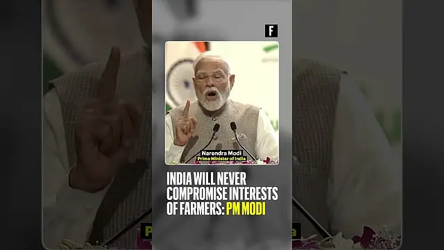 India will never compromise interests of farmers: PM Modi