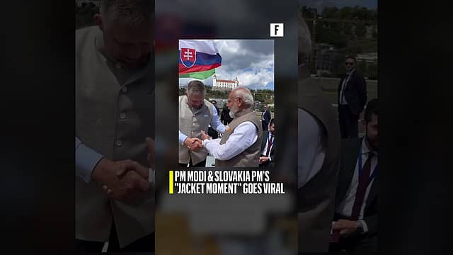 PM Modi & Slovakia PM's "jacket moment" goes viral