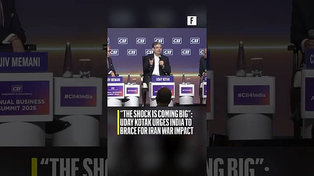 “The Shock Is Coming Big”: Uday Kotak Urges India to Brace for Iran War Impact
