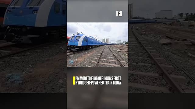 PM Modi to flag off India's first hydrogen-powered train today