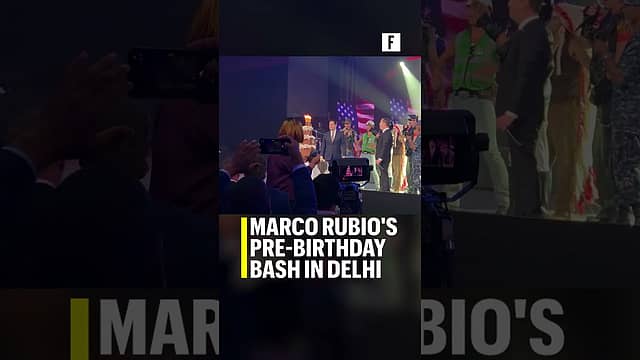 Marco Rubio's pre-birthday bash in Delhi