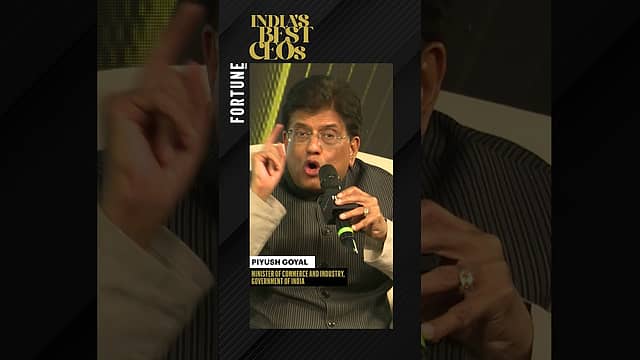 We Should Focus on What We Are Best At: Piyush Goyal