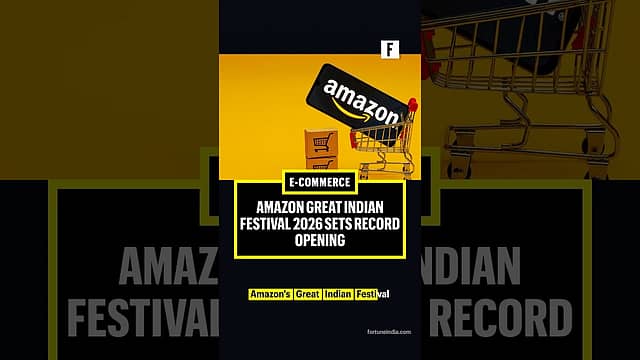 Amazon Great Indian Festival 2026 sees record opening as orders double #OneMinuteNews