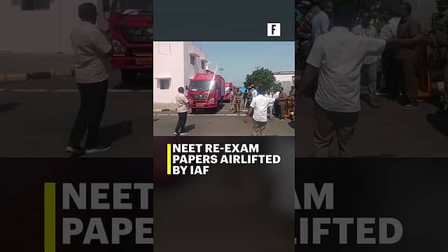 NEET re-exam papers airlifted by IAF