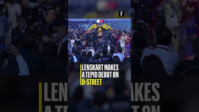 Lenskart makes a tepid debut on D-Street