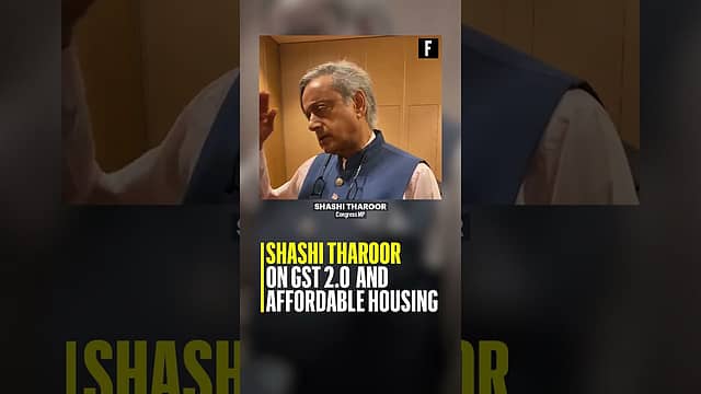 Shashi Tharoor on GST 2.0 and affordable housing